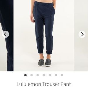Lululemon Trouser Pant dark blue size6